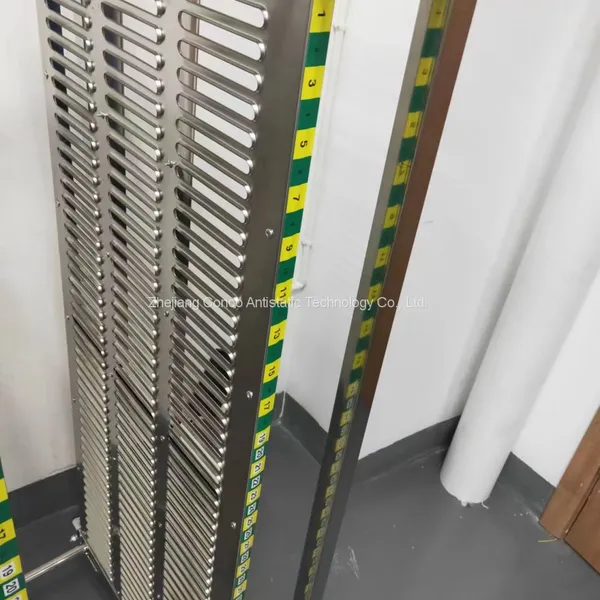 High Quality Stainless Steel Pcb Storage Handling Trolley Carts Pcba photo-2