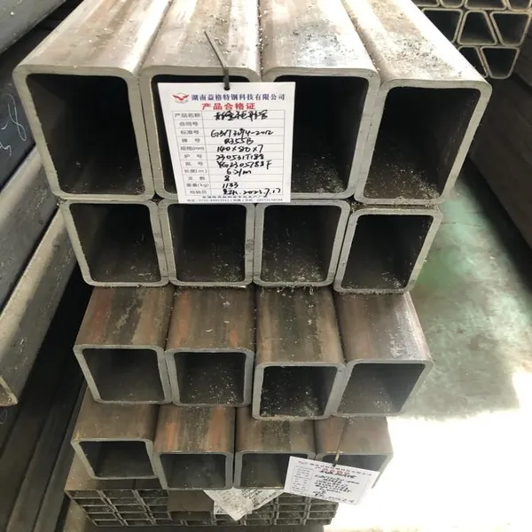 Wholesale Q550D Carton Rectangular Hollow Section Steel Pipe Seamless Tube photo-3