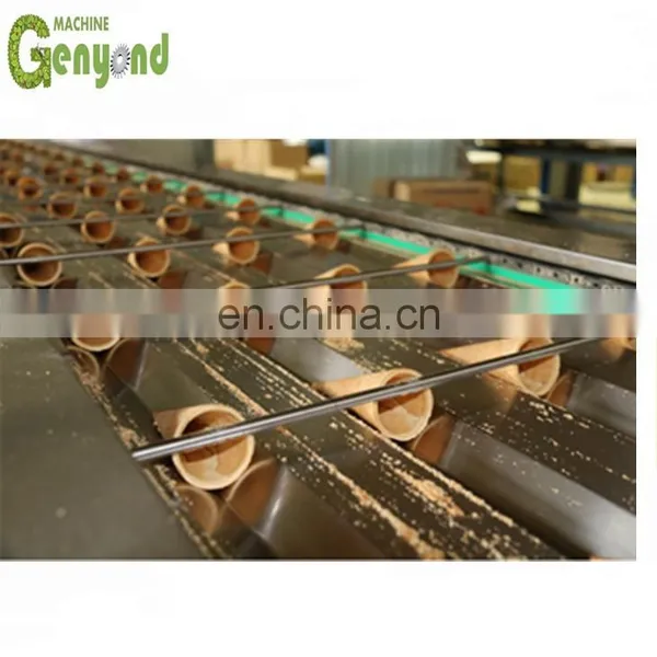 China Shanghai Factory Small Capacity Ice Cream Waffle Wafer Cone Maker Plant Making Processing Machine Production Line photo-5