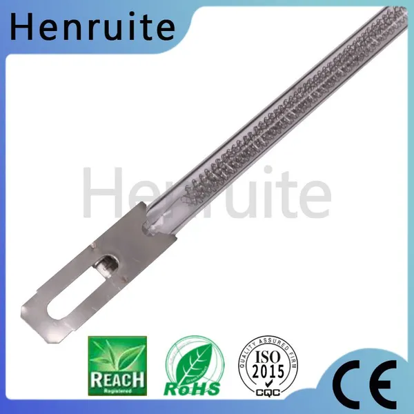 550mm 1200w Quartz Heater Bulbs Fast Medium Wave Halogen Heater Lamp photo-2
