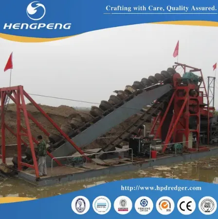 China Heavy-Duty 120m3/T Chain Bucket Iron Dredger for Durable Iron Processing photo-2
