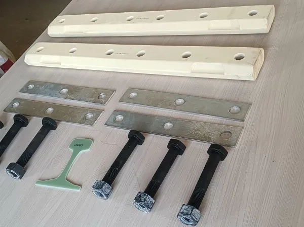 Glued Insulated Joint Rail Glued Insulated Fishplate CNC Custom Rail Components photo-3