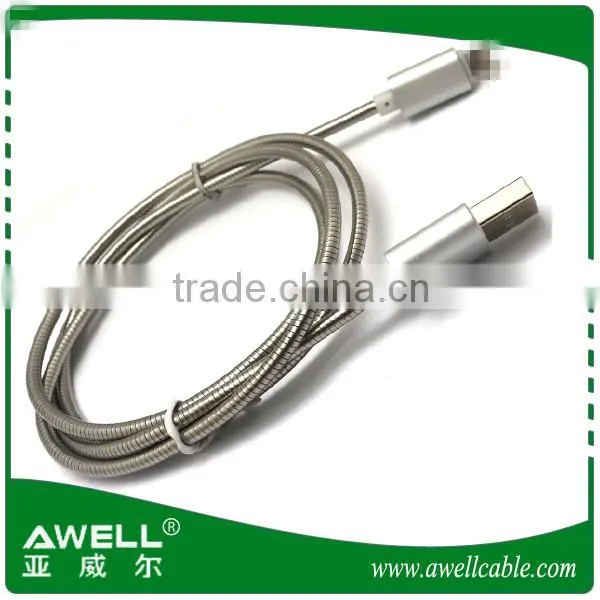 Hot Selling Steel Braided Micro Usb Cable photo-3