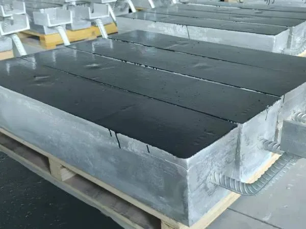Anti-corrosion Aluminum-zinc-indium-magnesium-titanium Sacrificial Anodes for Steel Pile Wharves photo-3