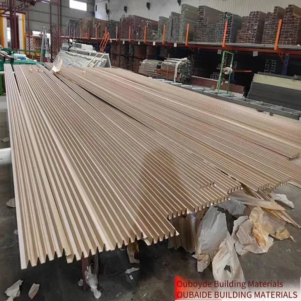 Aluminum Alloy Embossed Board, Metal Wood Grain Great Wall Board, Sourced From the Original Factory With Customizable Length photo-3