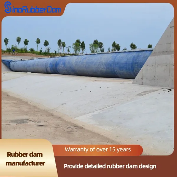 Durable Inflatable Rubber Dam for Flood Control Applications photo-1