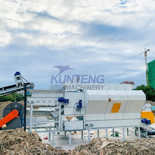 City Solid Garbage Sorting Machine Drum Screen for Waste Separation Municipal Waste&Construction Waste Processing Machines EPC photo-5