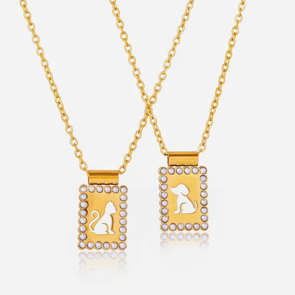 Scratch Resistant Stainless Steel Necklace With 0.5 Micron TiN Layer & 2-Year Color Retention photo-4