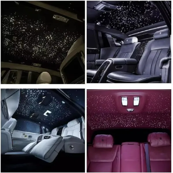 6w Dc12v High Lighting Light Source + 300 Sky Stars Plastic Optic Fiber Bundle for Car Led Fiber Optic Lights photo-3
