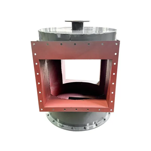 Air Slide Diverter Valve Two‑Way Diverting Valve For Cement Powder Air Slide Chute Conveying System photo-5