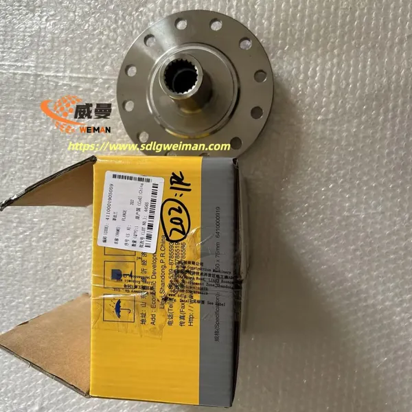 ORIGINAL SDLG FLANGE 4110001905059 APPLY FOR SDLG MOTOR GRADER G9180 G9190 G9200