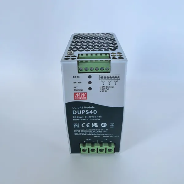 DUPS40 40A Uninterruptible DC UPS Module Meanwell