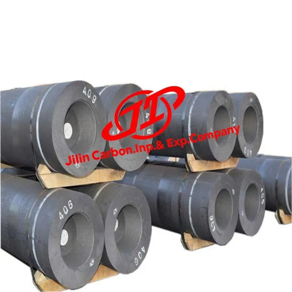 Large Diameter UHP Graphite Electrode With Nipple for Electric Arc Furnace photo-4