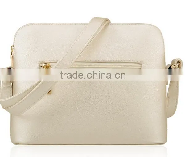 Best Selling Western Style Ladies Genuine Leather Shoulder Lady Handbag 2015 photo-3