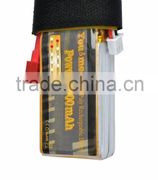 High Power Supply 11.1V 30C 1500mah 7.4v Battery Rechargeable Batteries photo-2