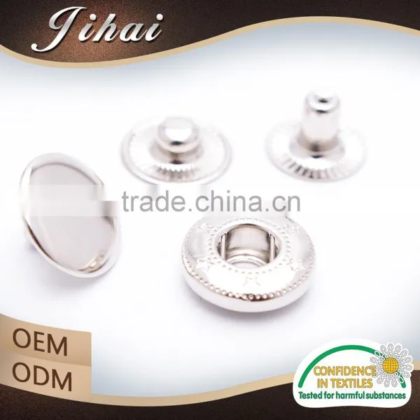 New Product Clothing Metal Button Prong Ring Snap Fastener photo-2
