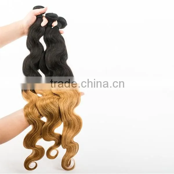 Body Wave Ombre Color 30 Inch Remy Human Hair Weft Ethiopian Virgin Hair 7a Brazilian Unprocessed Virgin Hair photo-2