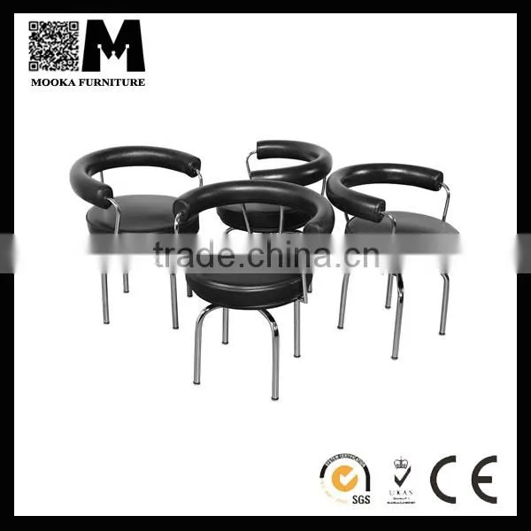 Comfortable Home Furniture Chromed Frame Chair LC7 Swivel Chair for Sale photo-3
