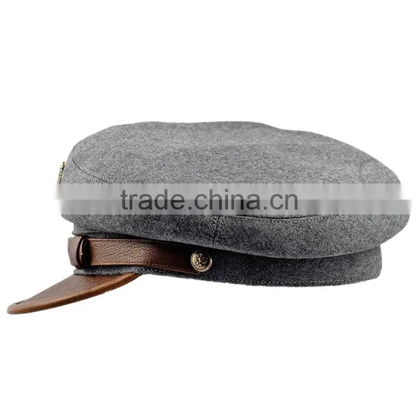 High-end High Quality Custom Military Officer Cap Wholesale photo-3