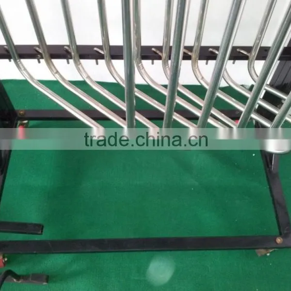 Composited Stainless Steel Caparison Rack With Wheels photo-3