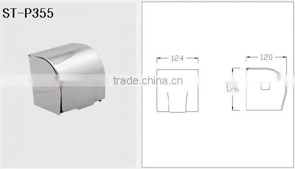 In-stock Factory Luxury Bathroom Wall Mounted Stainless Steel Waterproof Toilet Paper Holder photo-4