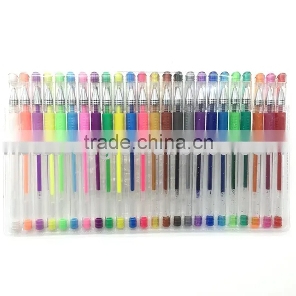 24 Colored Gel Pen Sets for Kids and Adults Coloring,color Gel Pen photo-4