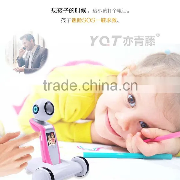 Genius Q Voice Chatting Smart Home Control Battery Operated Toy Robot With Phone Funcion for Kids photo-4