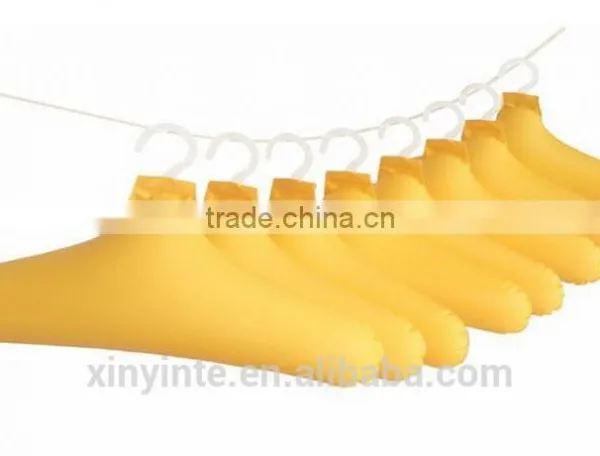 PVC Material Inflatable Hanger Collapsible Clothes Hanger photo-2