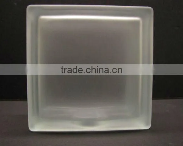 190*190*80mm Clear Glass Block for Decoration