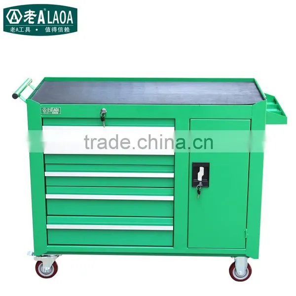 LAOA Heavy Duty Tool Trolley With Support Plate 5drawers Tool Trolley photo-4