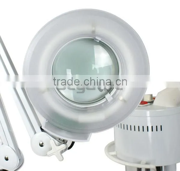 UV Ozone Rolling Facial Steamer Machine Salon Spa W/5x Mag Magnifying Light Lamp photo-5