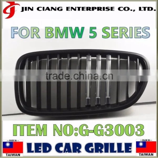 Car Styling FRONT GRILLE MOULD LED GRILLE LIGHT For BMWW 5Series F10 photo-3