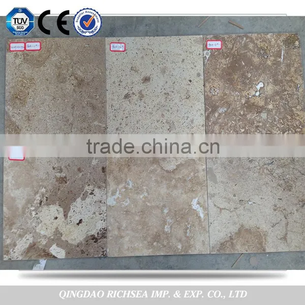 Dark Color 60*60 Travertine Tiles photo-2