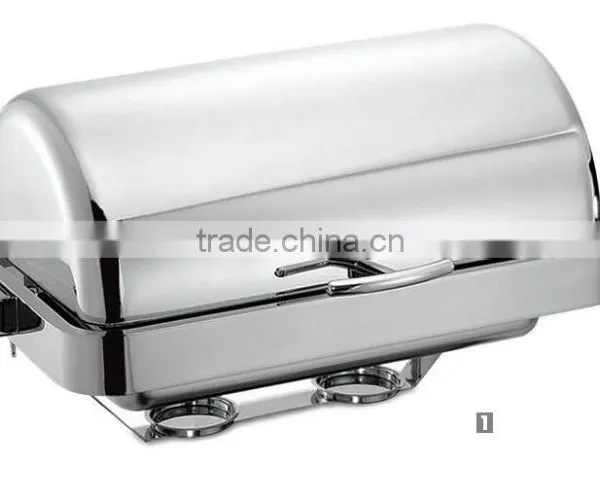 Round Chafing Dish, Hotel Food Warmer photo-3