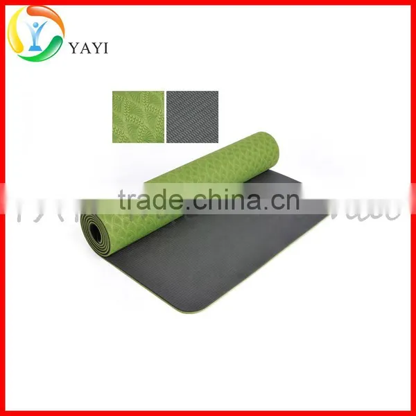 High Density Gym Fitness Training Durable Exercise TPE Yoga Mat photo-2