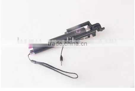 2015 Newest Wired Selfie Stick With Foldable Holder for Camera Monopod and Smartphone photo-3