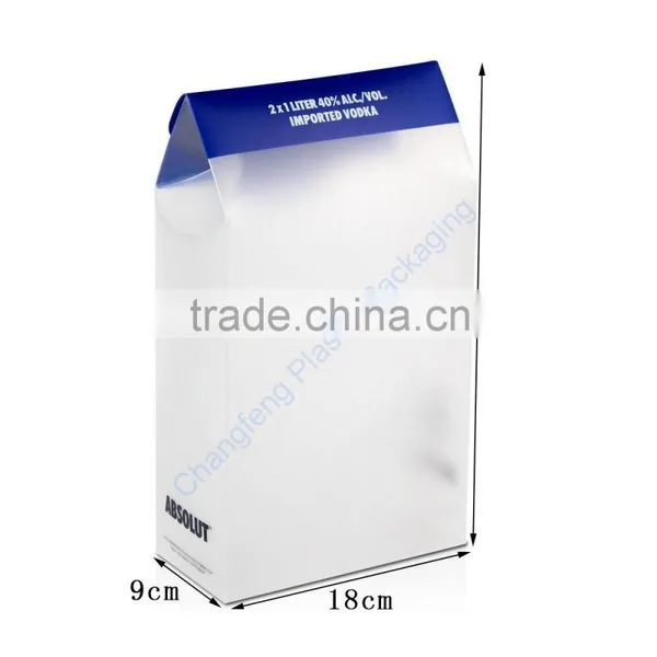 Customized Printing Frosted Clear Plastic Packaging Box photo-2