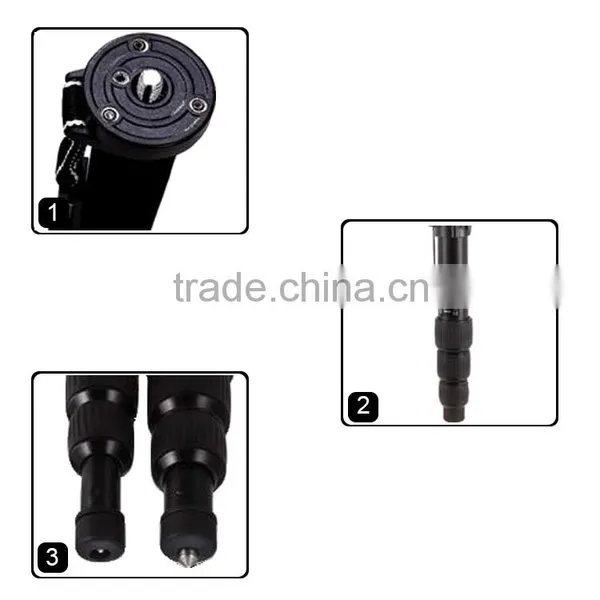 2016 Professional Loading Plate Fast Locking Monopod for Camera MP208 photo-4
