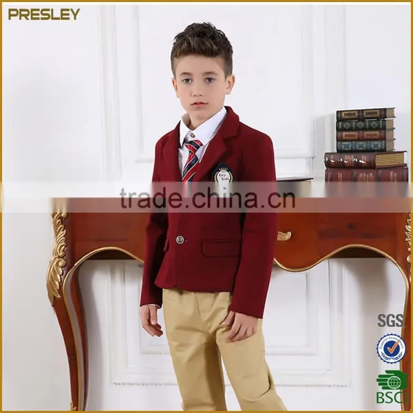 Hot Sale Primary High School Blazers Unisex Blazers for Kids Children photo-5