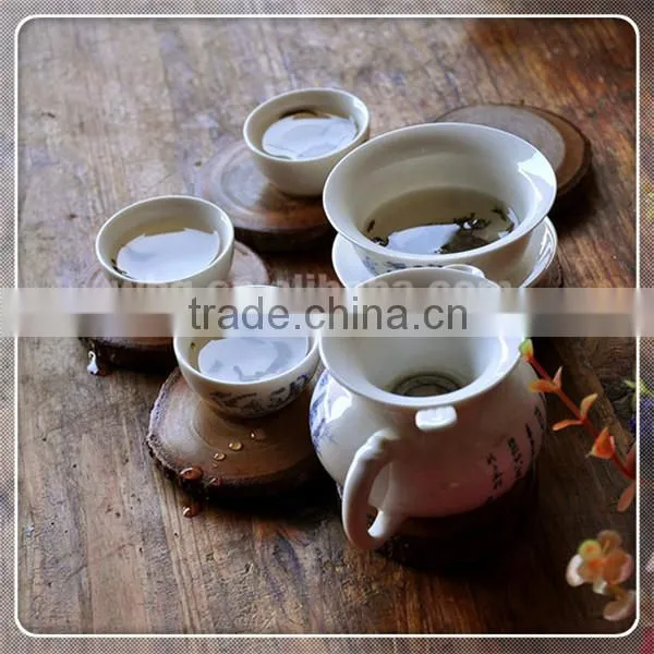 Customize Logo Printed Wood Teacup Mat photo-2
