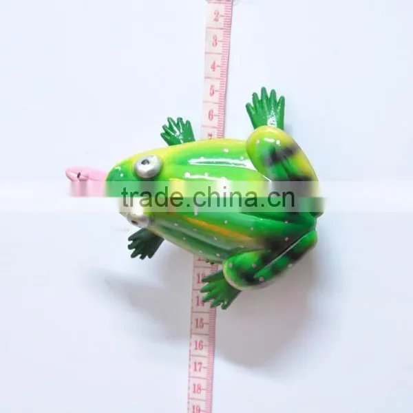 4 Inch Plastic Frog Souvenir Fridge Magnet, Permanent Magnet, Magnete di Plastica Rana,Piquet de Jardin photo-4