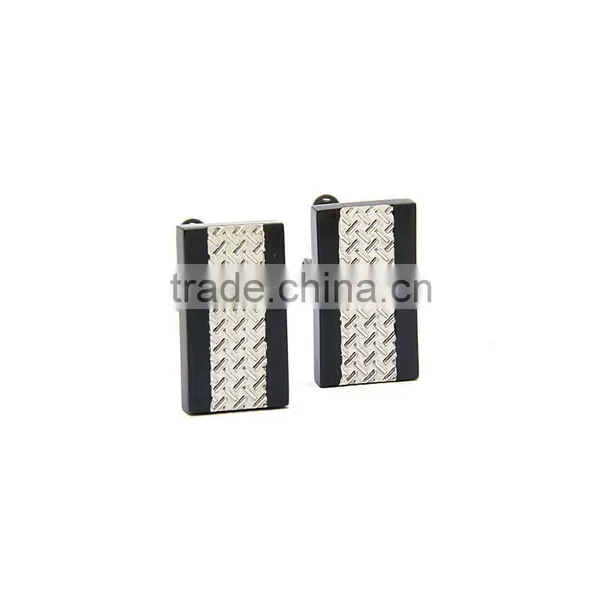 Men Jewellery Fashion 316L Stainless Steel Plating Cufflinks 2016 photo-3