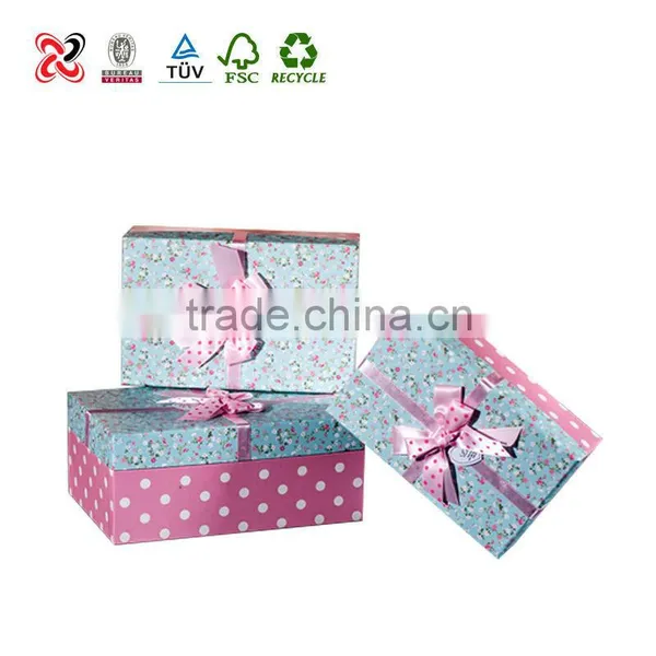 Different Shaped Paper Ribbon Closure Box photo-3