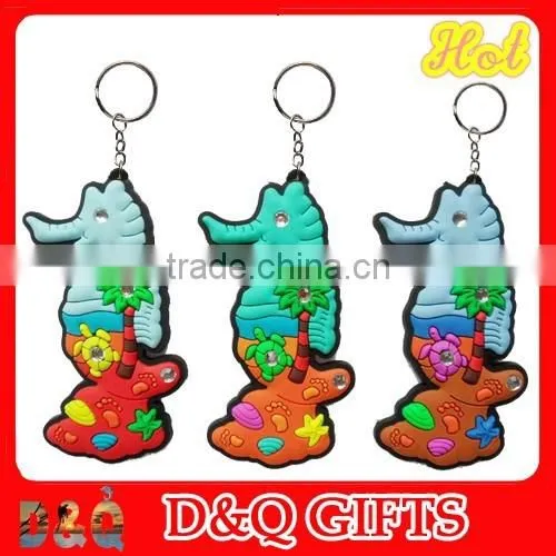 Embossed Logo Rectangle Shape Cheap Metal Souvenir Keychain photo-5