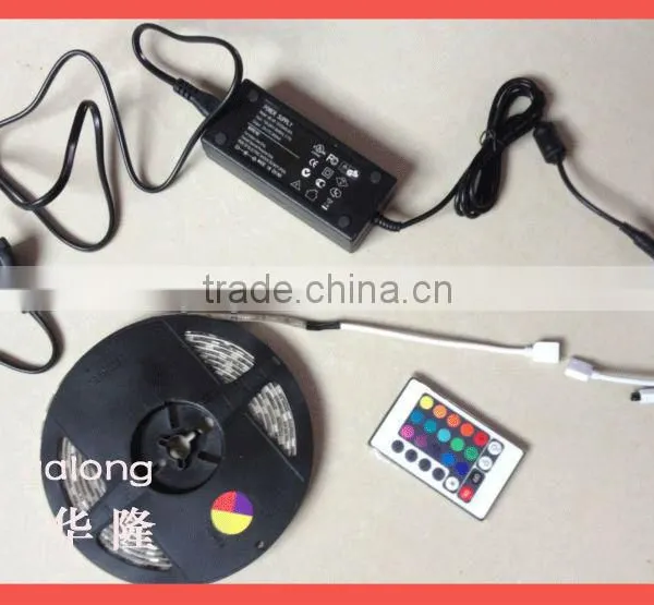 HL RGB Led Strip light with Controller and Adapter 12V