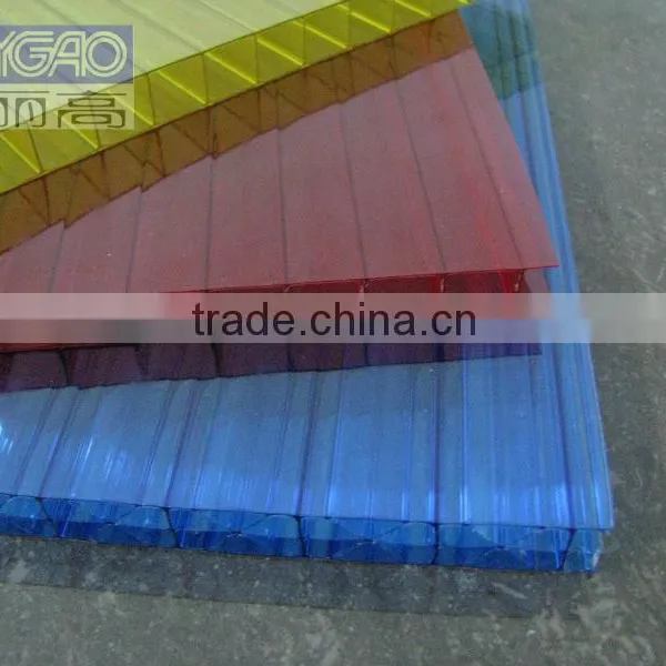 Mainly Produced by PC/PET/PMMA/PP. English is Sunlight, Called Hollow Board, PC Polycarbonate Panel With Polycarbonate as Raw ma photo-3