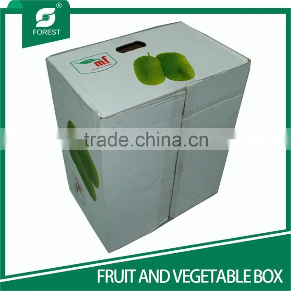 CUSTOM PRINTED CORRUGATED CENTER SPECIAL OVERLAP SLOTTED CONTAINERS FOR VEGETABLE AND FRUITS PACKAGING photo-4