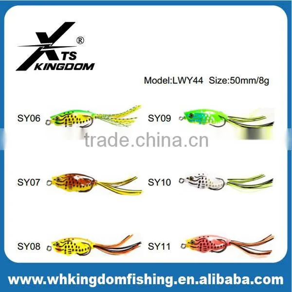 50mm 8g Soft Plastic Frog Lures Salt Water photo-3