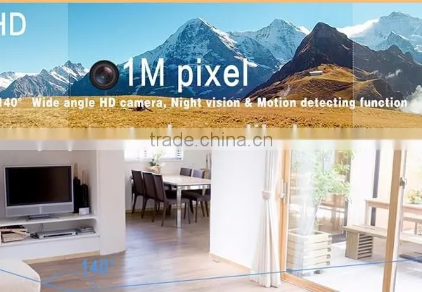 Smart Wireless WiFi Video Doorbell IP Door Camera Eye HD 720P Wireless Doorbell WiFi via Android IOS App Control Intercom photo-4