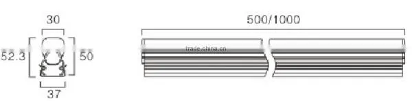 Ip65 Low Power 12W/M SMD or Dim 5mm Led Strip Light Led Linear Light photo-3